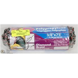 DIAMOND BRAIDED FLOATING POLYPROPYLENE MARINE