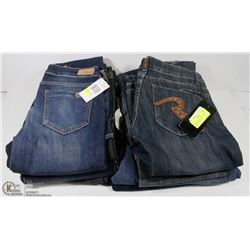 LOT OF 10 PAIRS OF ASSORTED JEANS