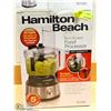 Image 1 : HAMILTON BEACH 10 CUP FOOD PROCESSOR