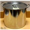 Image 1 : STAINLESS STEEL STOCK POT WITH LID