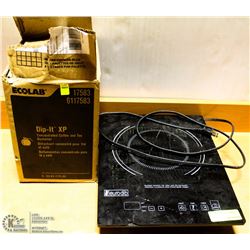 EURODIB COUNTER TOP INDUCTION BURNER WITH