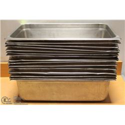 LOT OF 15 FULL SIZE METAL INSERTS