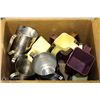 Image 1 : BOX OF STEAMING PITCHERS, ICE SCOOPS AND MORE