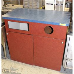 COMMERCIAL WASTE & RECYCLE CABINET