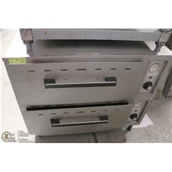 2 DRAWER WARMING CABINET FOR INSERTS