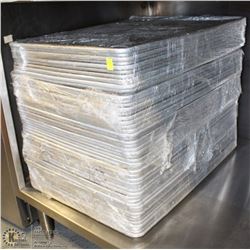 LOT OF 50 BAKING SHEET TRAYS