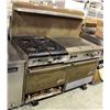 Image 1 : GARLAND COMBINATION 4-BURNER, FLAT-TOP GRILL