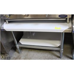 ME#21, 30"X36" STAINLESS STEEL EQUIPMENT STAND