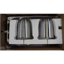 ME#13, HEAT LAMP DUAL BULB 110V UL APPRV.