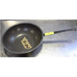 ME#15, STIR FRY 11' ALUMINUM SILVERSTONE 3.0MM.