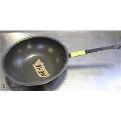 ME#15, STIR FRY 11' ALUMINUM SILVERSTONE 3.0MM.