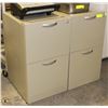 Image 1 : TWO 2 DRAWER FILING CABINETS