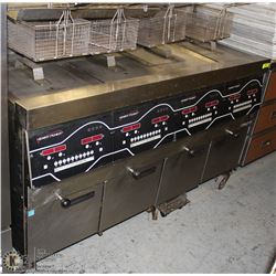 HENNY PENNY 4 BAY OPEN FRYER MODEL EEG-164 FFFF