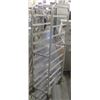 Image 1 : FOOD TRAY RACK ON WHEELS.
