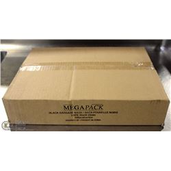 ME#27, BLACK GARBAGE BAGS 30"X38" LDP 23M 100/CASE