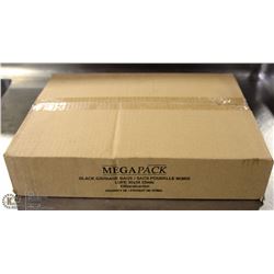 ME#27, BLACK GARBAGE BAGS 30"X38" LDP 23M 100/CASE
