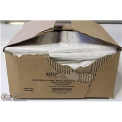 ME#29, 12"X9"X23" T-SHIRT BAGS 1000/CASE.