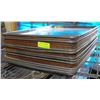Image 1 : LOT OF 16 METAL SHEET TRAYS
