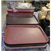 Image 1 : LOT OF 60 CAFETERIA TRAYS
