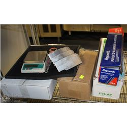 LOT OF ASSORTED BAR ITEMS