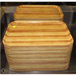 LOT OF 50 CAFETERIA TRAYS