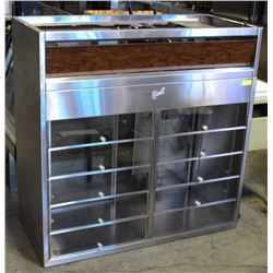 QUEST COUNTER TOP DISPLAY COOLER 48"X22"X48"H