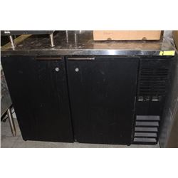 BEVERAGE-AIR BACK BAR COOLER 48" X 24" X 37"