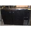 Image 1 : BEVERAGE-AIR BACK BAR COOLER 48" X 24" X 37"