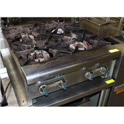 4 BURNER COUNTER TOP GAS STOVE 24" X 30" X 10"