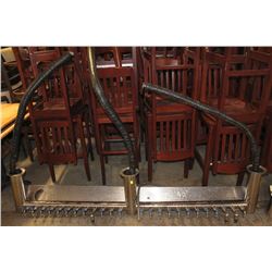 24 TAP BEER DISPENSER WITH DRIP TRAYS