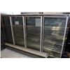Image 1 : LARGE 4 DOOR REMOTE COOLER 124" X 45" X 88"