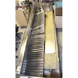 12' COMMERCIAL STAINLESS STEEL RANGE HOOD INCL