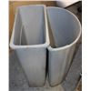 Image 1 : PAIR OF PLASTIC GARBAGE CANS