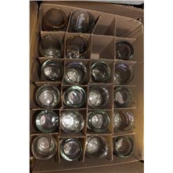 CASE OF 20 ASSORTED BEER GLASSES