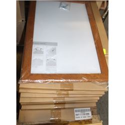 LOT OF 9 POSTER SNAP FRAMES