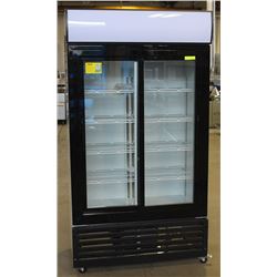 NEW ICB DOUBLE SLIDING GLASS DOOR COOLER