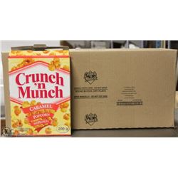 CASE OF CRUNCH 'N MUNCH CARAMEL POPCORN WITH