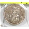 Image 1 : 1858-1958 CANADIAN BC SILVER DOLLAR COIN.
