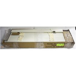 NEW 2-INCH FAUX WOOD WINDOW BLINDS,BEIGE