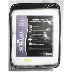 HOTEL SUITE WHITE GOOSE FEATHER/DOWN COMFORTER