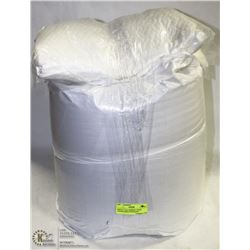 SERTA 3" GEL MEMORY FOAM TOPPER WITH COVER,KING