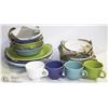 Image 1 : FIESTA BRIGHT COLOURS 20PC DINNER SET,MSRP 229.99