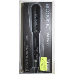 NEW BIO IONIC , PRO HAIR STRAIGHTENER/STYLING IRON