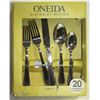 Image 1 : ONEIDA 20PC STAINLESS STEEL FLATWARE SET