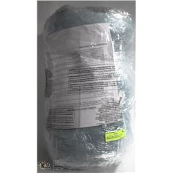 SERTA 3" GEL MEMORY FOAM TOPPER WITH COVER,TWIN