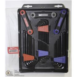 NEW JOBMATE HEX KEY SET IN STORAGE CASE -