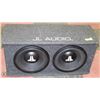 Image 1 : JL  AUDIO SUBS WITH BOX AND PHOENIX GOLD AMP