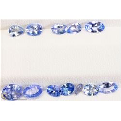 6) LOT OF TANZANITE & NATURAL ZIRCON GEMSTONES