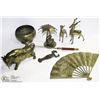 Image 2 : BRASS FIGURE COLLECTION - INCL DUCK, SPANISH BULL