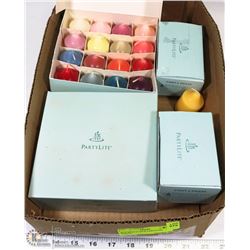 BOX WITH 45 NEW PARTYLITE VOTIVE